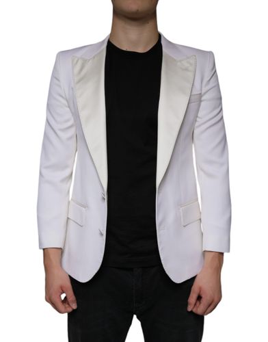 Wool Single Breasted Dress Men's Blazer - Dolce & Gabbana - Modalova