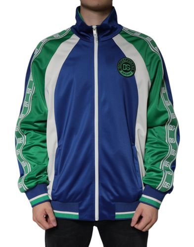Polyester Full Zip Bomber Men's Jacket (Pre-Owned) - Dolce & Gabbana - Modalova
