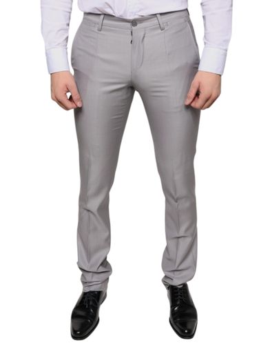 Light Wool Dress Men's Pants - Dolce & Gabbana - Modalova