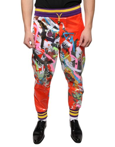 Printed Jogger SweatMen's Men's Pants - Dolce & Gabbana - Modalova