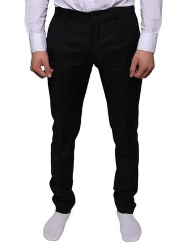 Wool Skinny Dress Formal Men's Pants - Dolce & Gabbana - Modalova