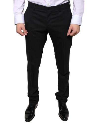 Wool Skinny Dress Formal Men's Pants - Dolce & Gabbana - Modalova