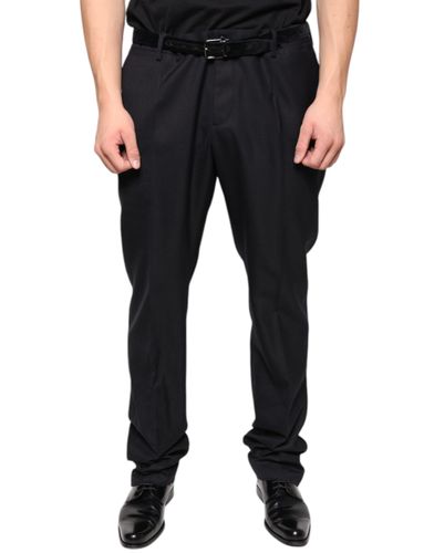 Wool Skinny Dress Formal Men's Pants - Dolce & Gabbana - Modalova