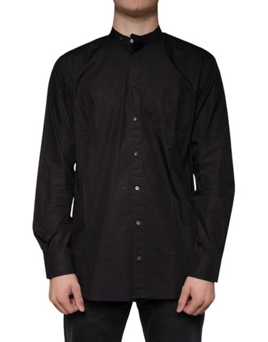Cotton Button Down Men Casual Men's Shirt - Dolce & Gabbana - Modalova