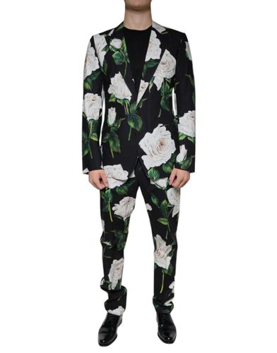Rose Cotton Men Formal 2 Piece Men's Suit - Dolce & Gabbana - Modalova