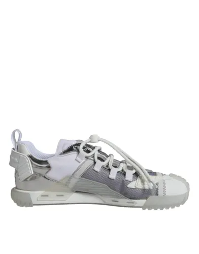 Silver Low Top NS1 Sneakers Men's Shoes - Dolce & Gabbana - Modalova