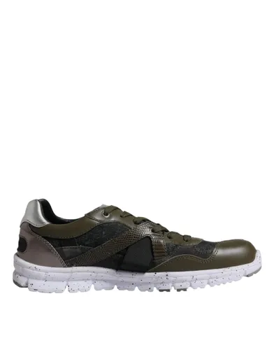 Canvas Leather Low Top Sneaker Men's Shoes (Pre-Owned) - Dolce & Gabbana - Modalova