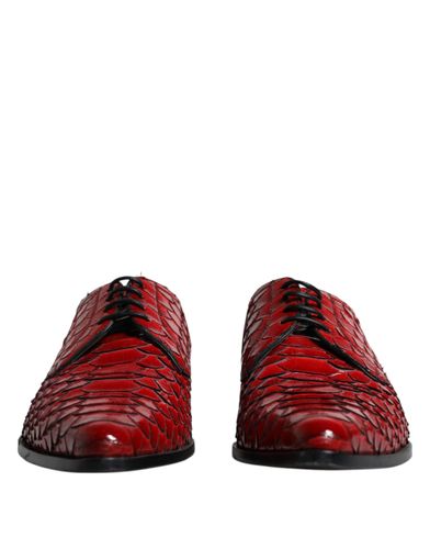 Textured Varnished Derby Men Formal Men's Shoes (Pre-Owned) - Dolce & Gabbana - Modalova