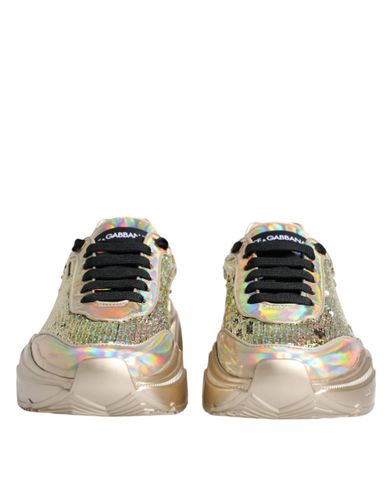 Sequin Iridiscent Daymaster Sneakers Men's Shoes - Dolce & Gabbana - Modalova