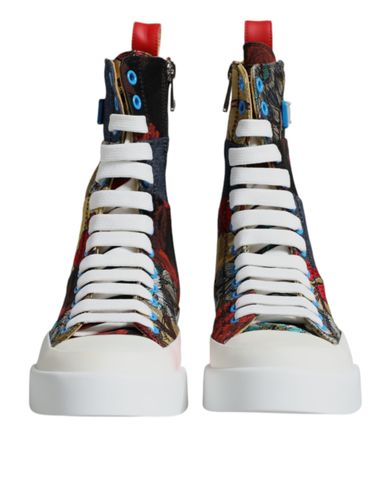 Patchwork High Top Sneakers Women's Shoes (Pre-Owned) - Dolce & Gabbana - Modalova