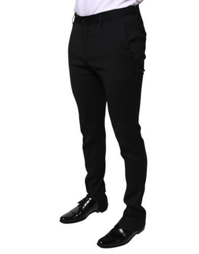 Wool Skinny Formal Dress Men's Pants - Dolce & Gabbana - Modalova