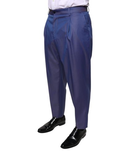 Wool Tapered Formal Dress Men's Pants - Dolce & Gabbana - Modalova