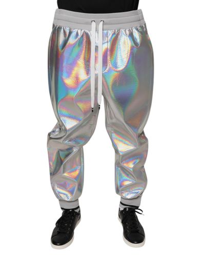 Iridescent Men Jogger SweatMen's Men's Pants - Dolce & Gabbana - Modalova