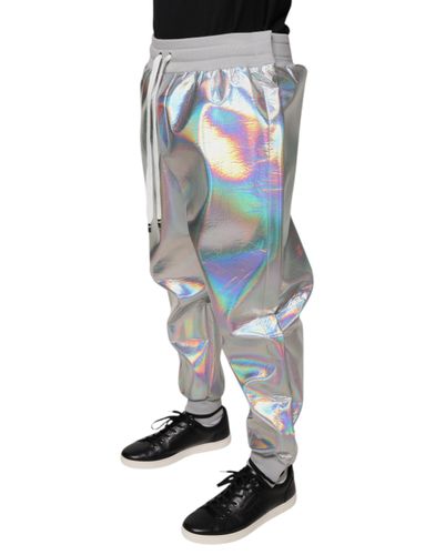 Iridescent Men Jogger SweatMen's Men's Pants - Dolce & Gabbana - Modalova