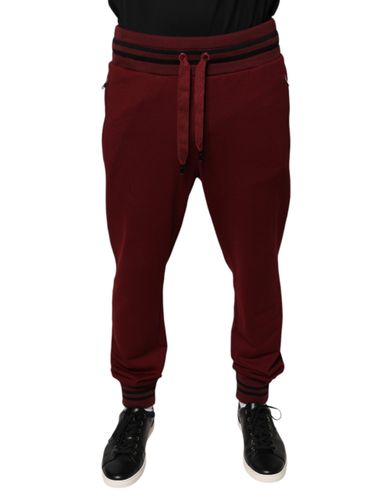 Dark Cotton Men Jogger SweatMen's Men's Pants (Pre-Owned) - Dolce & Gabbana - Modalova