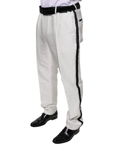 Polyester Formal Dress Men's Pants - Dolce & Gabbana - Modalova