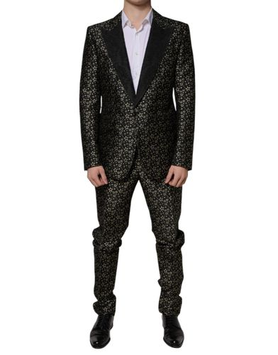 Stars Jacquard SICILIA 2 Piece Men's Suit - Dolce & Gabbana - Modalova