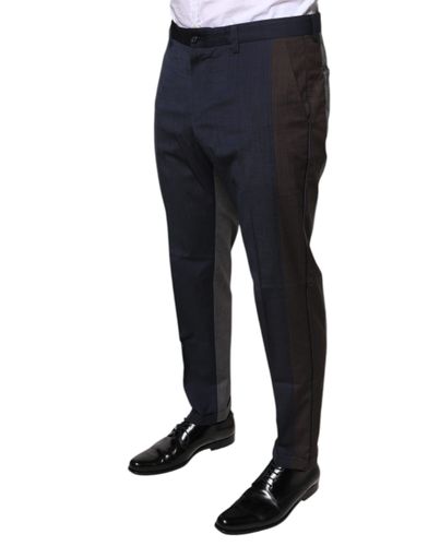 Cotton Wool Formal Dress Men's Pants - Dolce & Gabbana - Modalova
