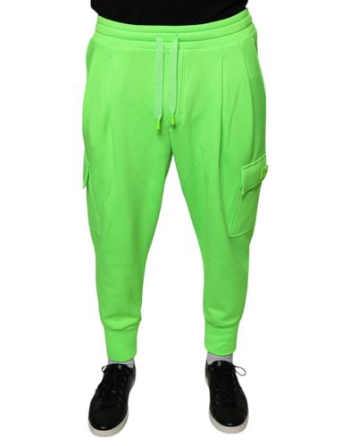Neon Polyester Cargo Jogger SweatMen's Men's Pants (Pre-Owned) - Dolce & Gabbana - Modalova