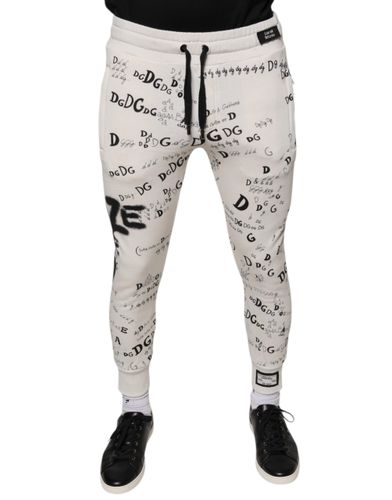 Printed Cotton Jogger SweatMen's Men's Pants (Pre-Owned) - Dolce & Gabbana - Modalova