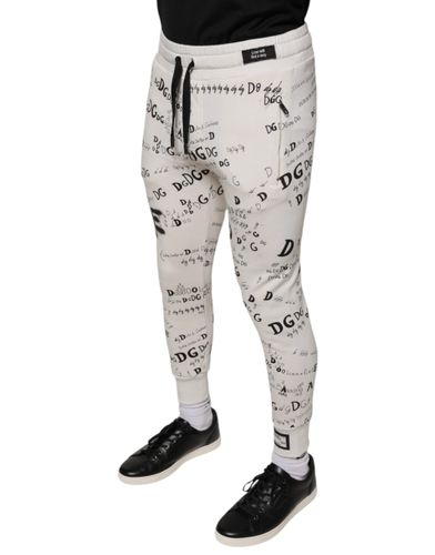 Printed Cotton Jogger SweatMen's Men's Pants (Pre-Owned) - Dolce & Gabbana - Modalova
