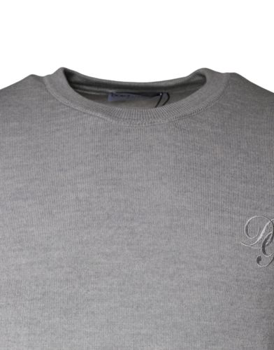 Light Wool Crew Neck Pullover Men's Sweater (Pre-Owned) - Dolce & Gabbana - Modalova