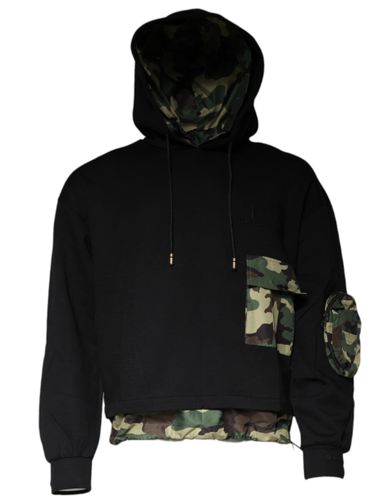 Pocket CottonHooded Sweatshirt Men's Sweater (Pre-Owned) - Dolce & Gabbana - Modalova
