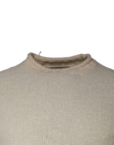 Wool Knit Long Sleeve Round Neck Pullover Men's Sweater (Pre-Owned) - KANGRA - Modalova