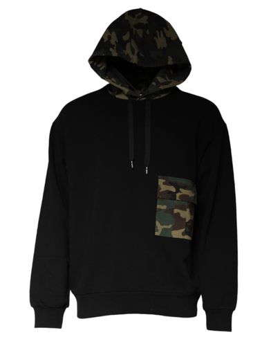 Camouflage Hooded Sweatshirt Men's Sweater - Dolce & Gabbana - Modalova