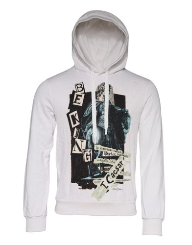 Caesar Cotton Hooded Pullover Men's Sweater (Pre-Owned) - Dolce & Gabbana - Modalova