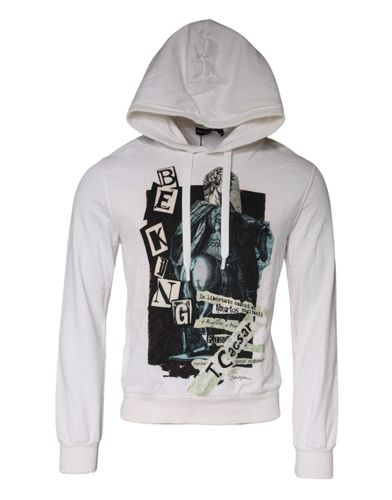 Caesar Cotton Hooded Pullover Men's Sweater (Pre-Owned) - Dolce & Gabbana - Modalova