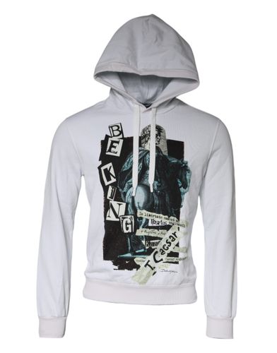 Caesar Cotton Hooded Pullover Men's Sweater (Pre-Owned) - Dolce & Gabbana - Modalova