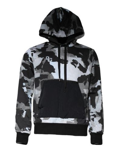 Camouflage Men Hooded Men's Sweater (Pre-Owned) - Dolce & Gabbana - Modalova