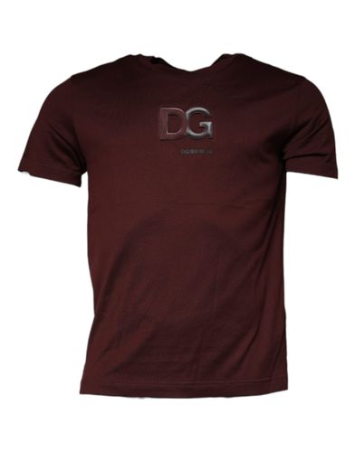 DG Logo Cotton Crew Neck Men's T-shirt (Pre-Owned) - Dolce & Gabbana - Modalova