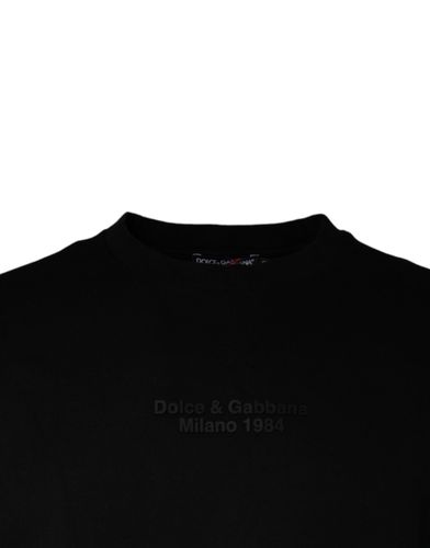 Leopard Cotton Short Sleeves Men's T-shirt (Pre-Owned) - Dolce & Gabbana - Modalova