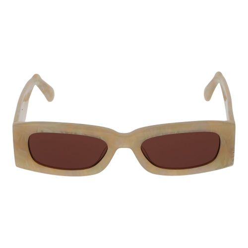 GCDS Beige Plastic Sunglasses - GCDS - Modalova
