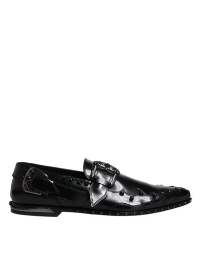 Embellished Derby Monk Strap Men's Shoes (Pre-Owned) - Dolce & Gabbana - Modalova