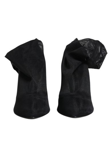 Silk Stretch Mesh Sock Boots Women's Shoes (Pre-Owned) - Dolce & Gabbana - Modalova