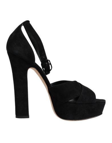 Leather Platform Heels Sandals Women's Shoes (Pre-Owned) - Dolce & Gabbana - Modalova