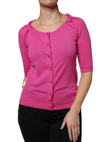 Wool Button Down Cardigan Women's Sweater - Dolce & Gabbana - Modalova
