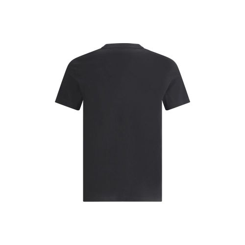 Versace Black Cotton Men's T-Shirt - Versace - Modalova