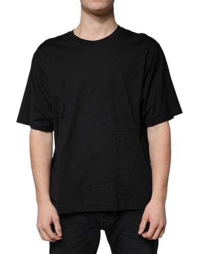 Cotton Crew Neck Short Sleeves Men's T-shirt - Dolce & Gabbana - Modalova