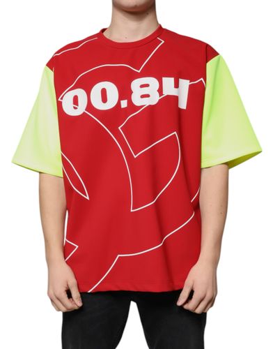 Logo Cotton Men Crew Neck Men's T-shirt - Dolce & Gabbana - Modalova