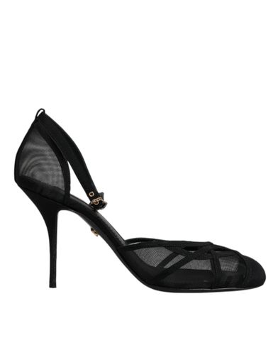 Mesh Ankle Strap Heels Pumps Women's Shoes (Pre-Owned) - Dolce & Gabbana - Modalova