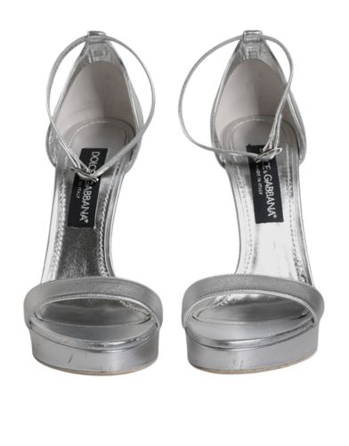 Leather Platform Keira Sandals Women's Shoes (Pre-Owned) - Dolce & Gabbana - Modalova