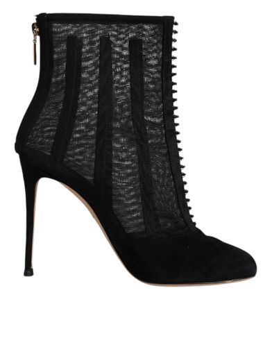 Mesh Stiletto Heels Ankle Boots Women's Shoes (Pre-Owned) - Dolce & Gabbana - Modalova