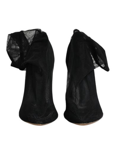 Nylon Stretch Mesh Sock Boots Women's Shoes (Pre-Owned) - Dolce & Gabbana - Modalova
