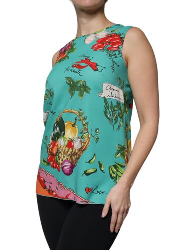 Vegetables Sleeveless Tank Women's Top - Dolce & Gabbana - Modalova