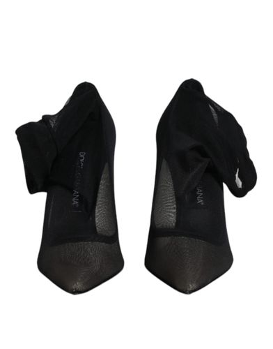Viscose Mesh Sock Style Boots Women's Shoes (Pre-Owned) - Dolce & Gabbana - Modalova