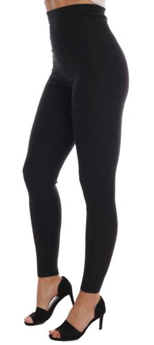 Cashmere Ribbed Stretch Women's Tights - Dolce & Gabbana - Modalova